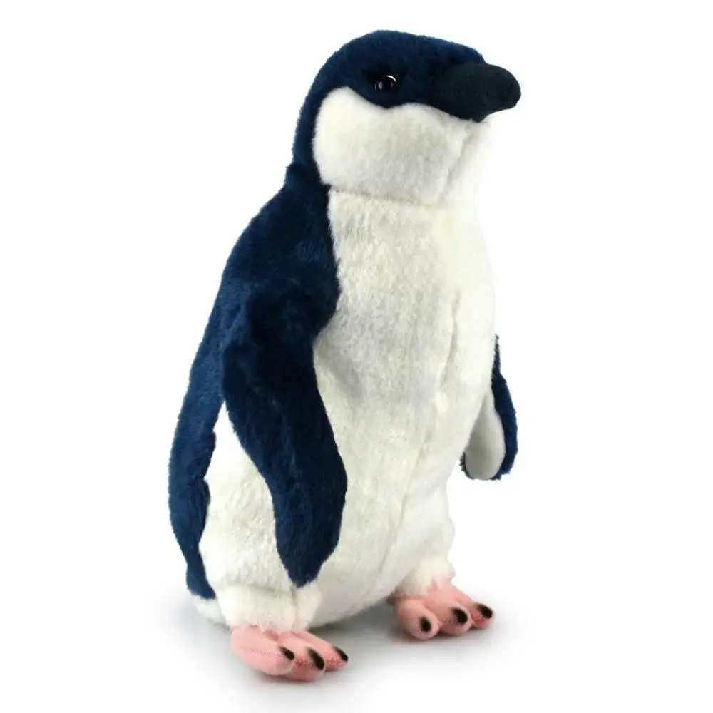 Korimco 29cm Little Penguin Kids Soft Animal Plush Stuffed Toy 3y+ Black - Toys & Games