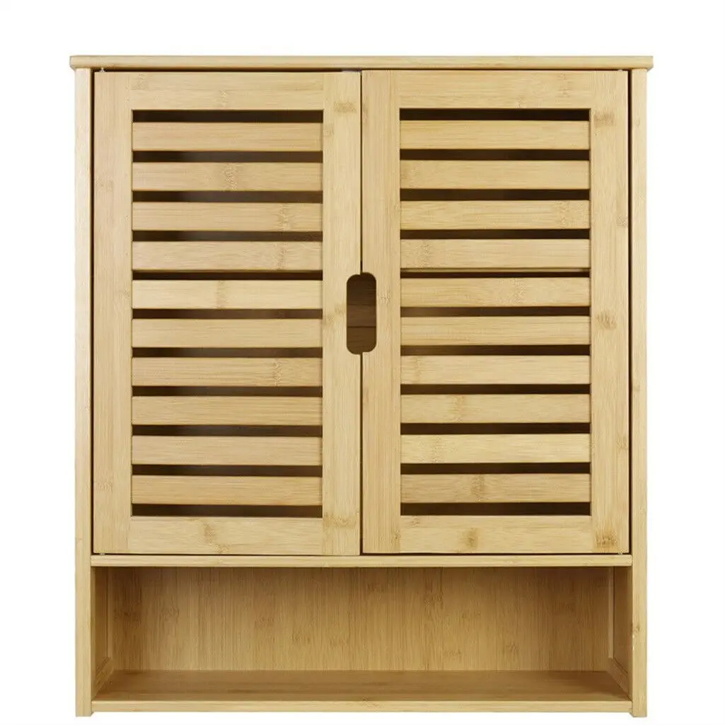 Fin Xl Wall Storage Cabinet Shelf Bathroom Kitchen Storage Cupboard Organiser Utilit - Home & Garden