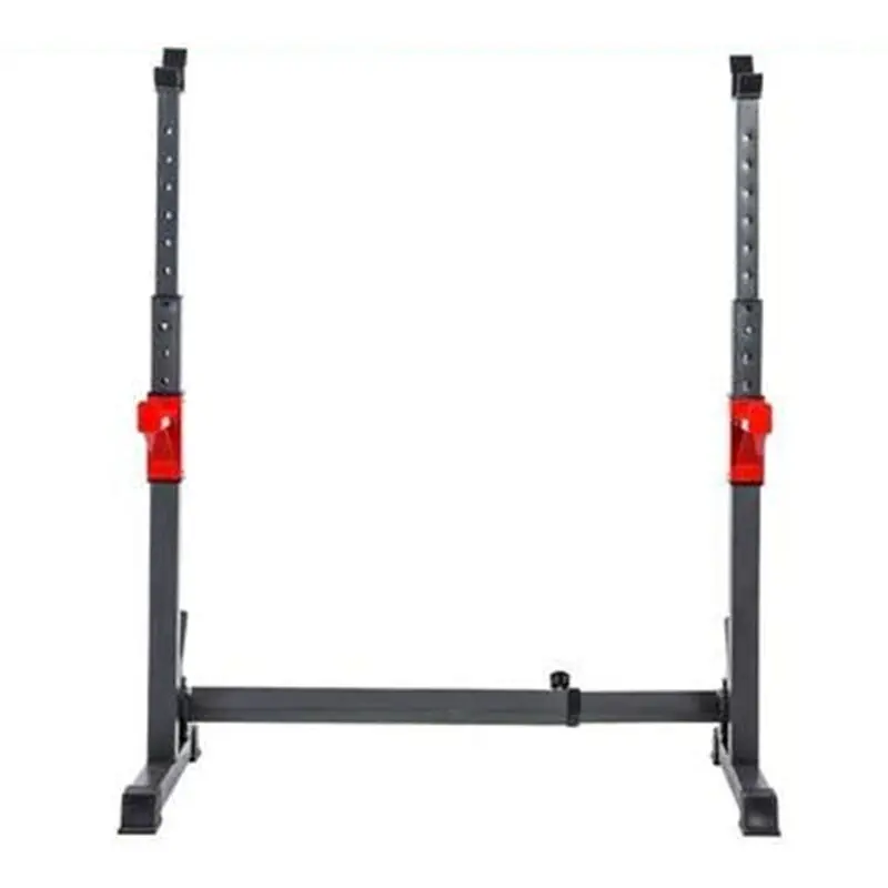 Fitness Master Adjustable Squat Rack Barbell Bench Muscle Exercises Weight Lifting - Sports & Outdoor