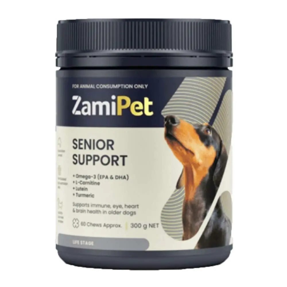 ZAMIPET Senior Support Chews for Dogs 300 GM 60 Chews - Pets