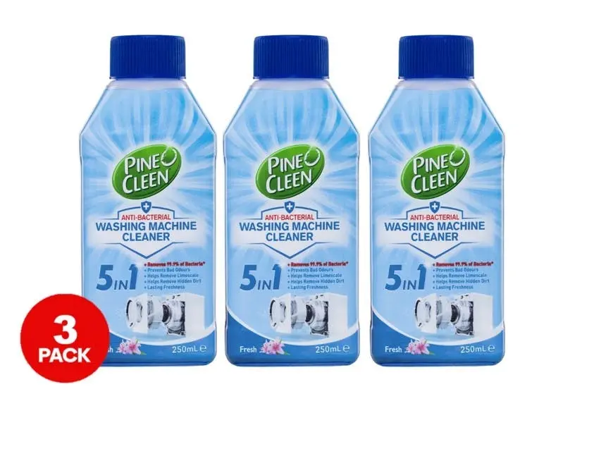 3 Pack Pine O Cleen Anti Bacterial Washing Machine Cleaner - Home & Garden