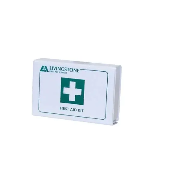 Livingstone First Aid Empty Polyvinyl Chloride (PVC) Case Mini 14 x 9.5 x 3.5 cm - Health