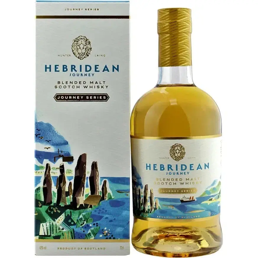 Hunter Laing's Hebridean Journey Blended Malt Scotch Whisky 700ml - Alcohol