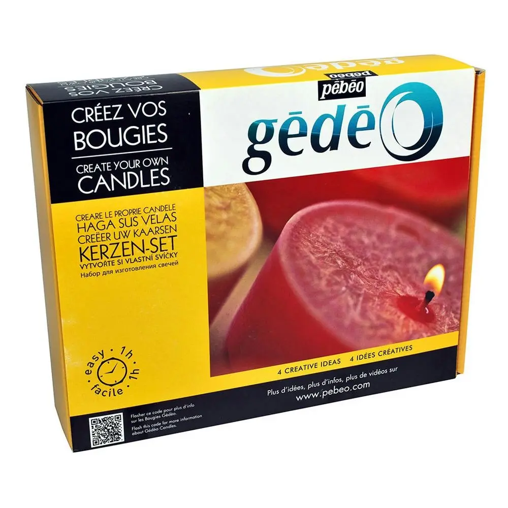 Pebeo Gedeo Create Your Own Candles Complete Set Art And Craft Set - Hobbies