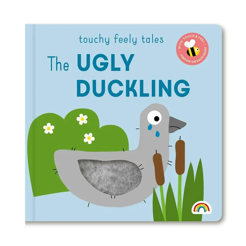 Really Decent Books Touchy Feely Tales The Ugly Duckling Kids Story Book 1y+ - Office