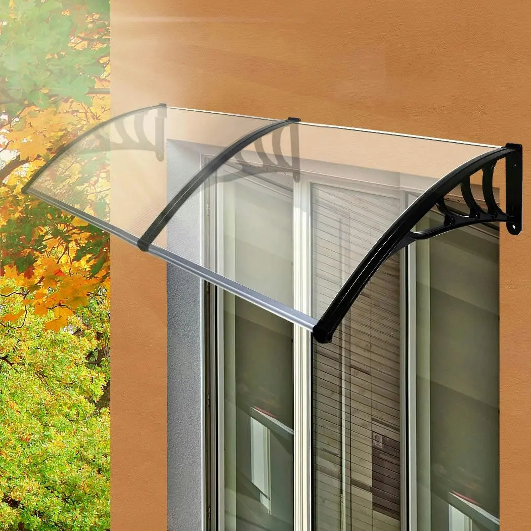 Mountview Window Door Awning Outdoor Canopy UV Patio Rain Cover DIY 1m X 2.4m - Home & Garden