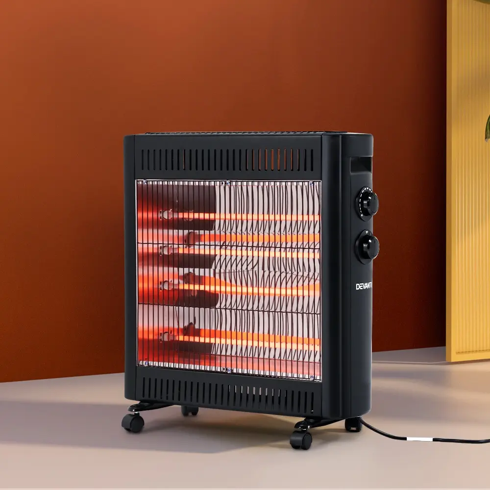 Devanti 2200W Infrared Heater Radiant Heaters - Home & Garden