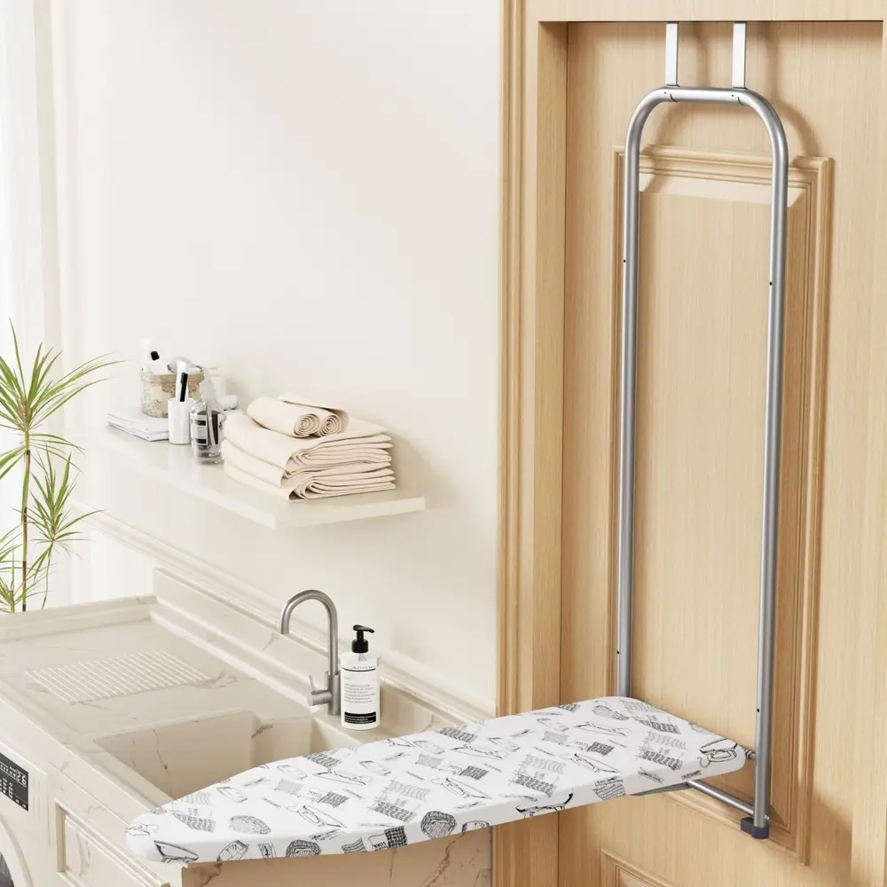 Artiss Ironing Board Wall Mounted Foldable White - Home & Garden