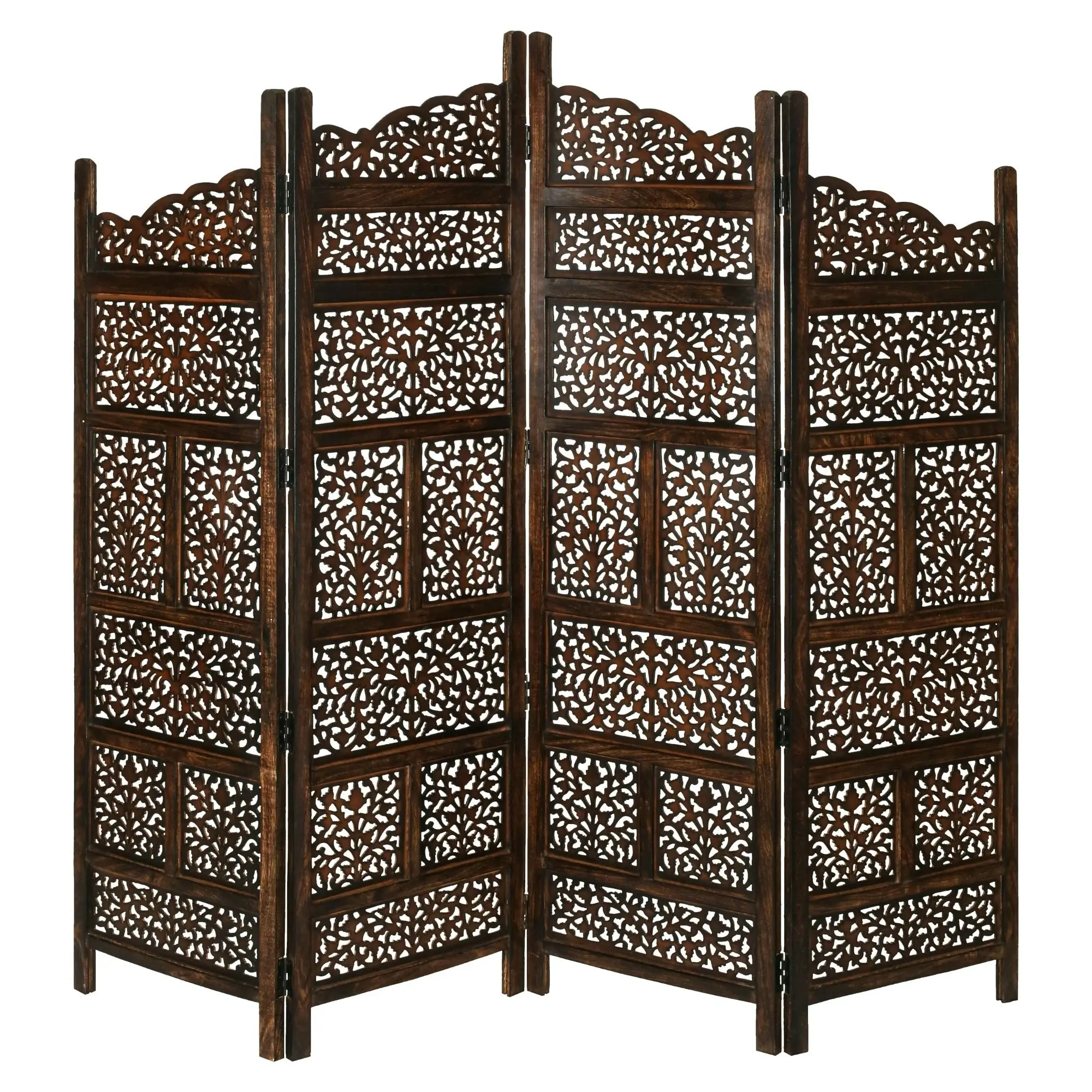 Vasco Room Screen Divider Burnt Brown - Furniture