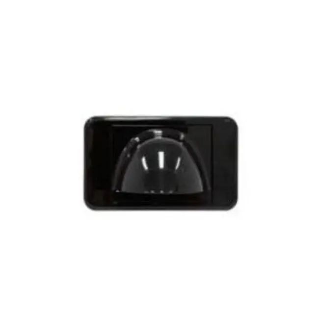 Black BNWP01B Bullnose Wall Plate Cover In Wall Hidden Home Theatre Wires Cables - Electronics