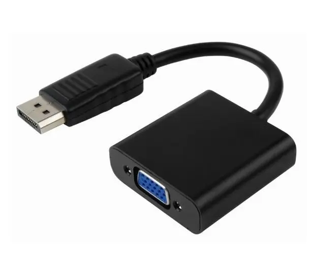8Ware 20cm Cable Male DisplayPort to Female VGA Converter/Adapter For Laptop BLK - Electronics
