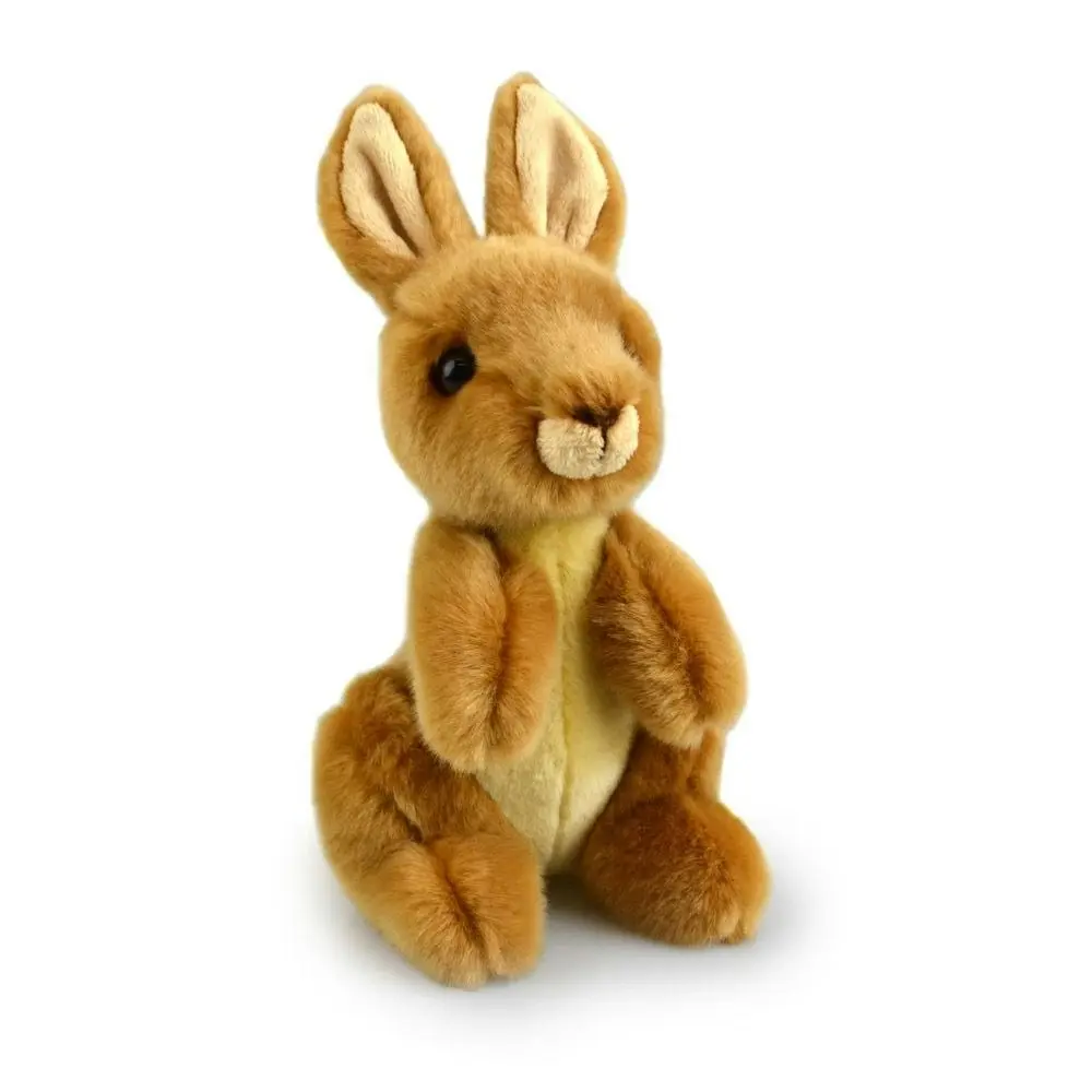 Lil Friends 18cm Kangaroo Kids/Children/Toddler Soft Plush Toy Brown 3y+ - Toys & Games