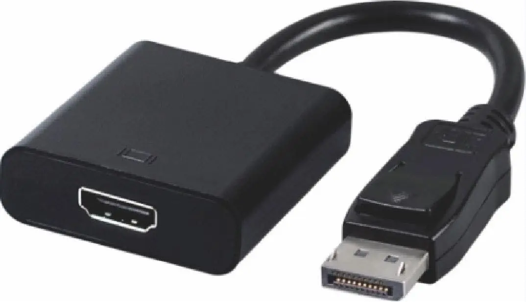 Astrotek 20cm Male HDMI To Female DisplayPort DP 1080p 4k Adapter Converter Cord - Electronics