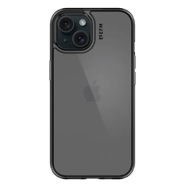 EFM Zurich Armour Case (Suits iPhone 15 Plus) - Black / Smoke