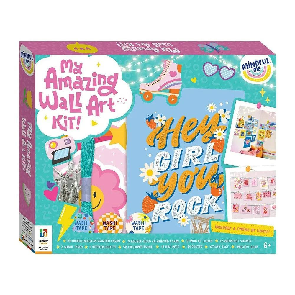 Elevate Mindful Me My Amazing Wall Art Kit Craft Activity Kit Art Project 6y+ - Hobbies