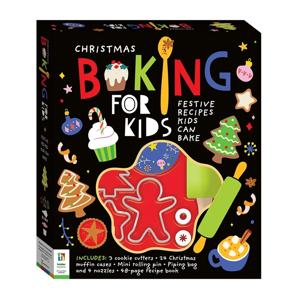 Wonderfull Christmas Baking for Kids Kit Kids Activity Kit Hobby Project 6y+ - Hobbies