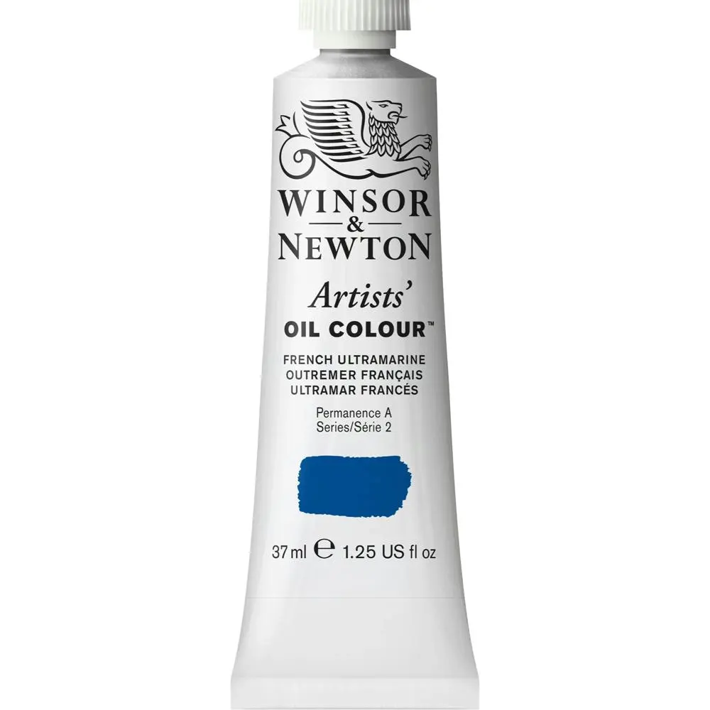 Winsor & Newton Artists Oil Colour 37ml Paint Tube French Ultramarine Series 2 - Hobbies