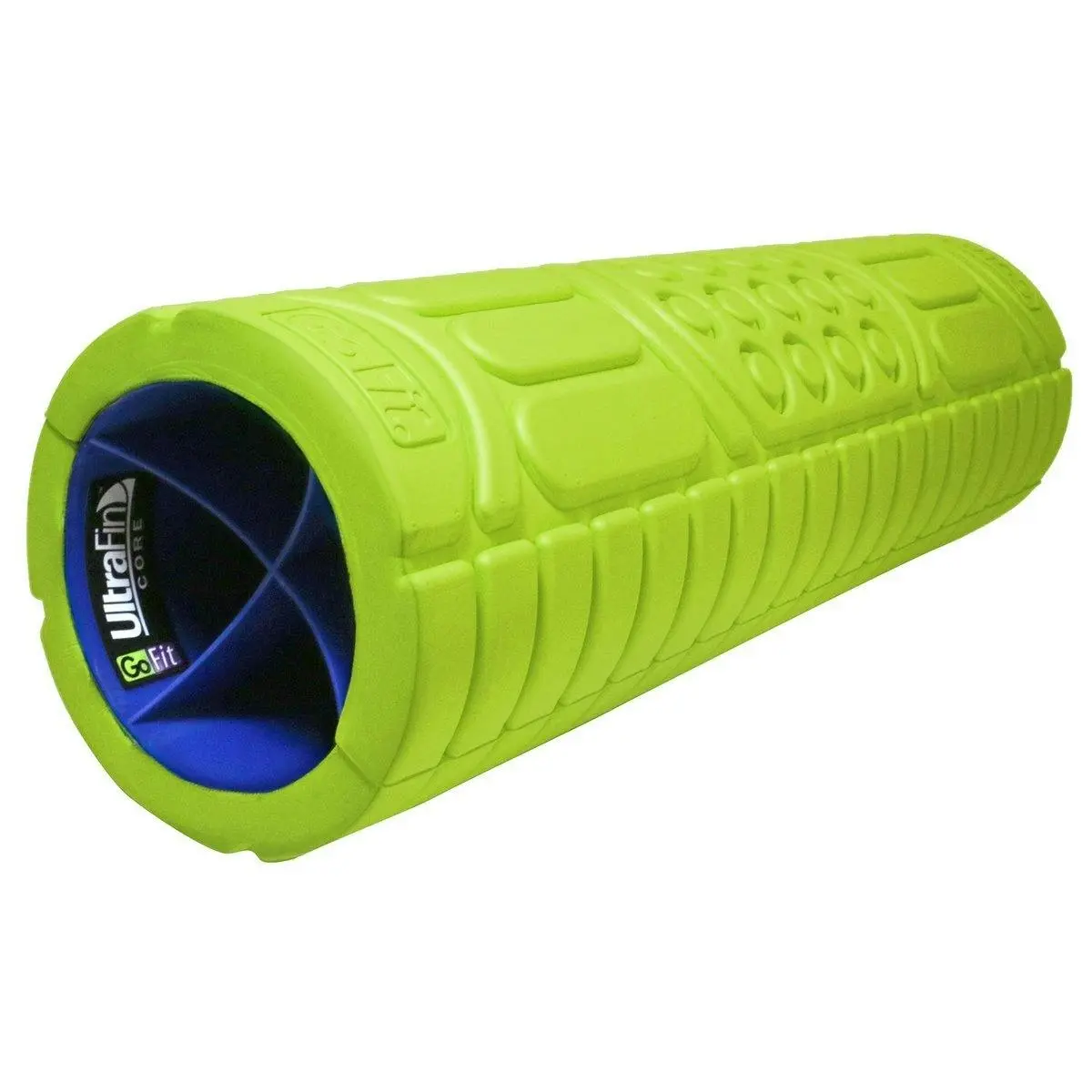 Gofit 45.7cm Sports Gym Fitness/Muscle Massage Recovery Massager/Roller Green - Sports & Outdoor