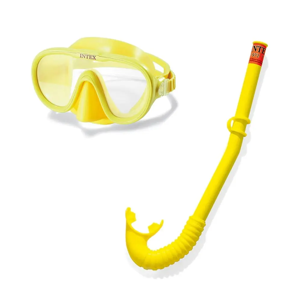 Intex Aqua Flow Play Adventurer Swim Snorkeling Set Snorkel/Goggles Kids 8y+ YL - Sports & Outdoor