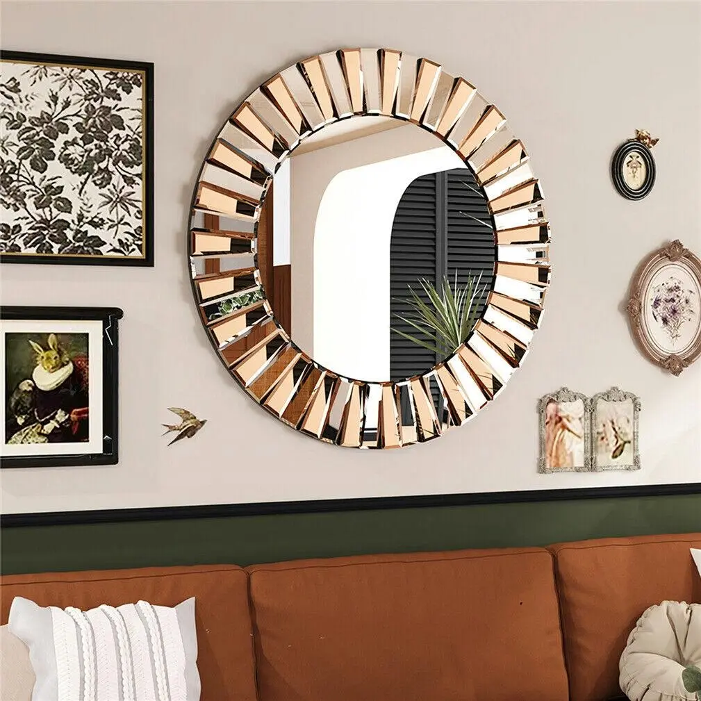 Elegant Sunburst Mirror: Wall Decor for Your Living Room - Home & Garden