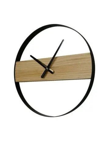 40cm Vintage Industrial Round Wall Clock - Home & Garden