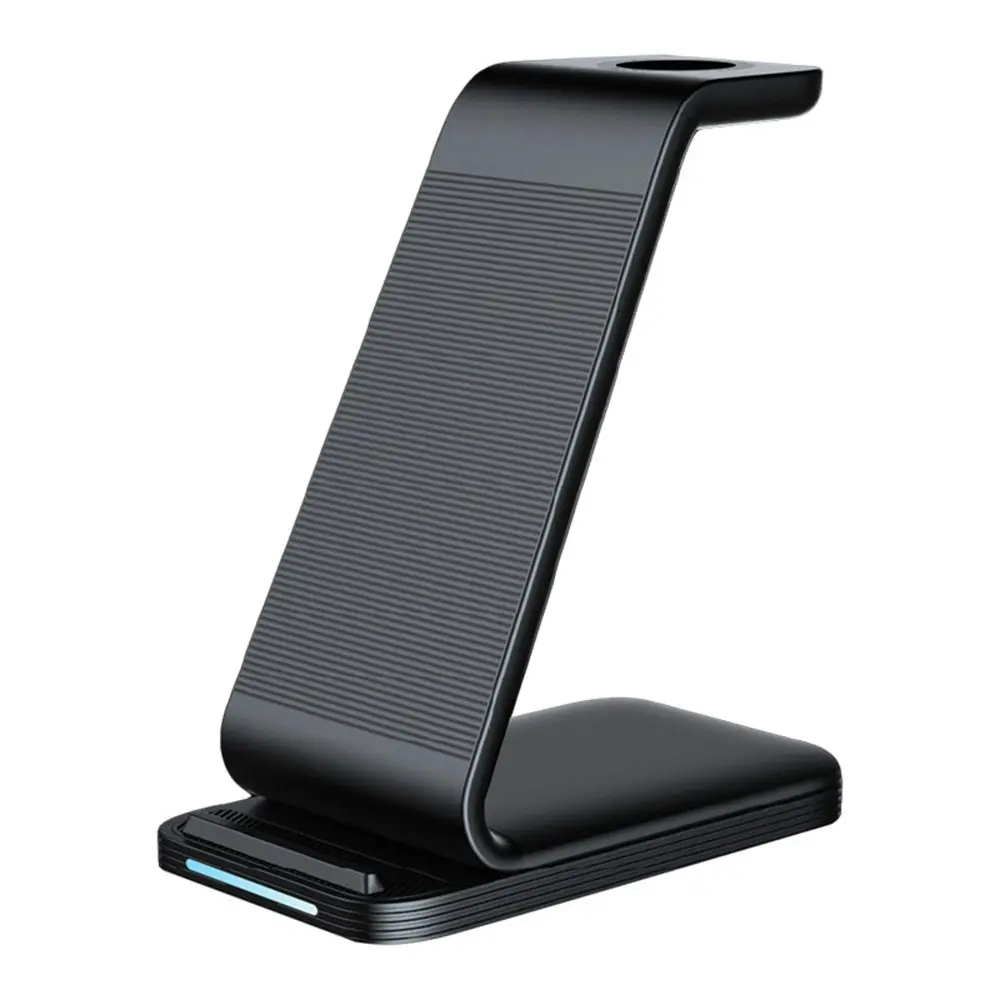 3 in 1 Vertical Magnetic Wireless Charger for iPhone iWatch Airpods Pro - Electronics
