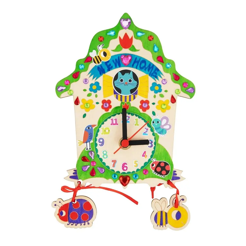 Tookyland DIY Wooden Clock Cuckoo Science & Craft Kit Children/Kid Toy/Craft 3y+ - Hobbies