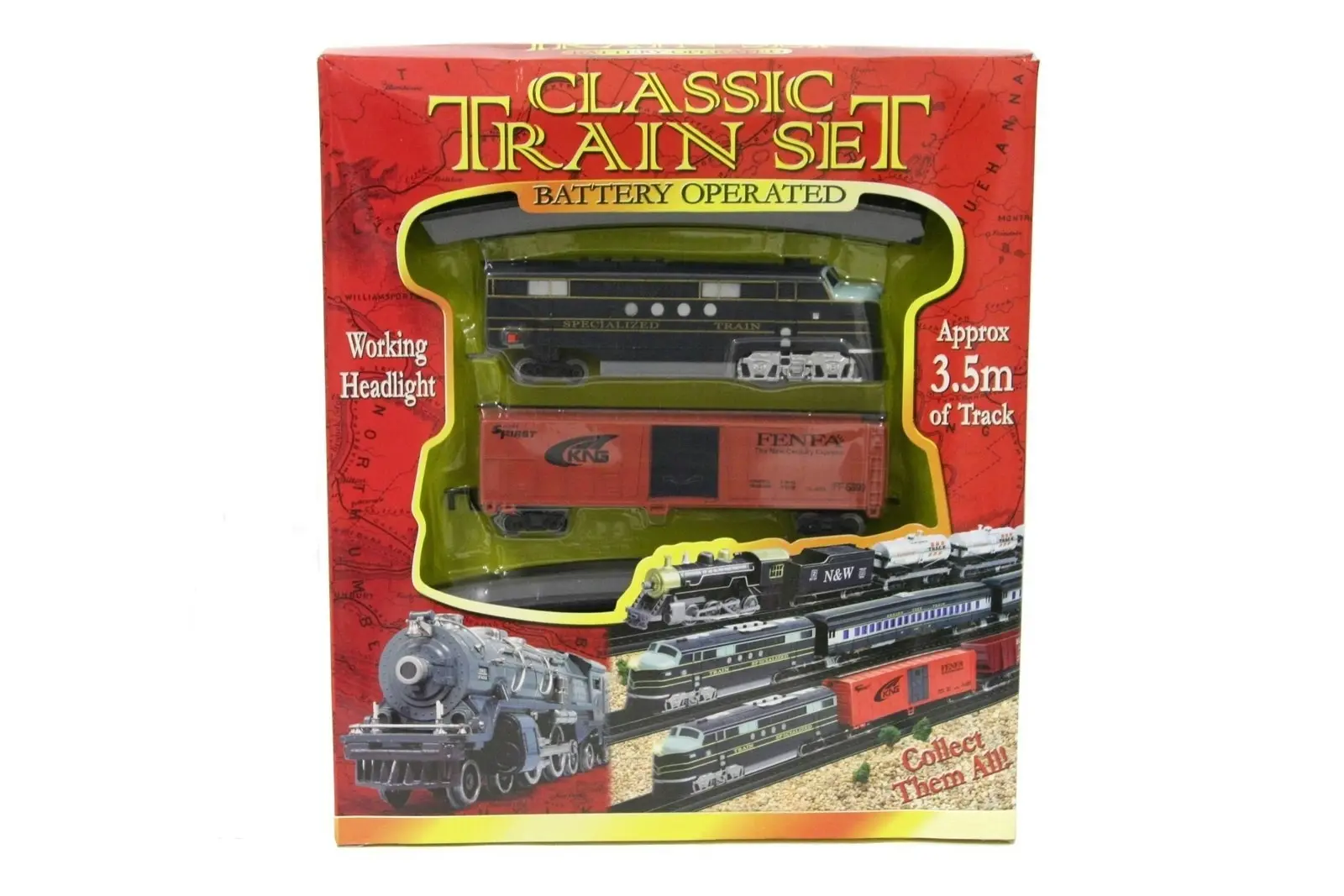 Classic Train Set B/O - Toys & Games