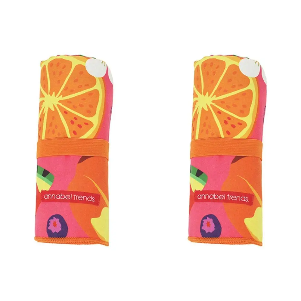 2x Annabel Trends Sand Free Towel Absorbent Drying 160x80cm Rectangle Tropicana - Home & Garden