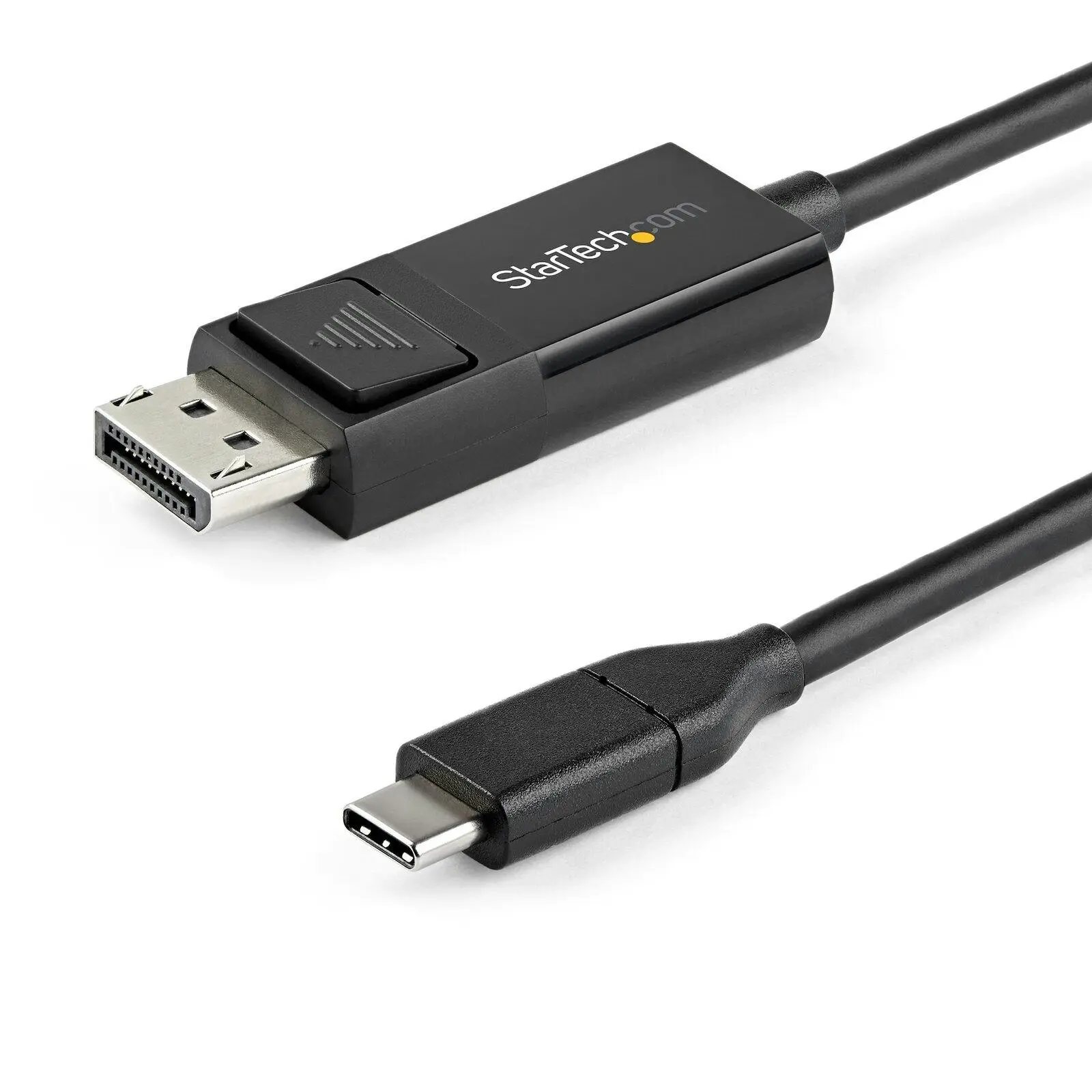 Star Tech 2m BLK USB C To DisplayPort 1.2 Reversible Adapter 4K/60Hz Windows/Mac - Electronics