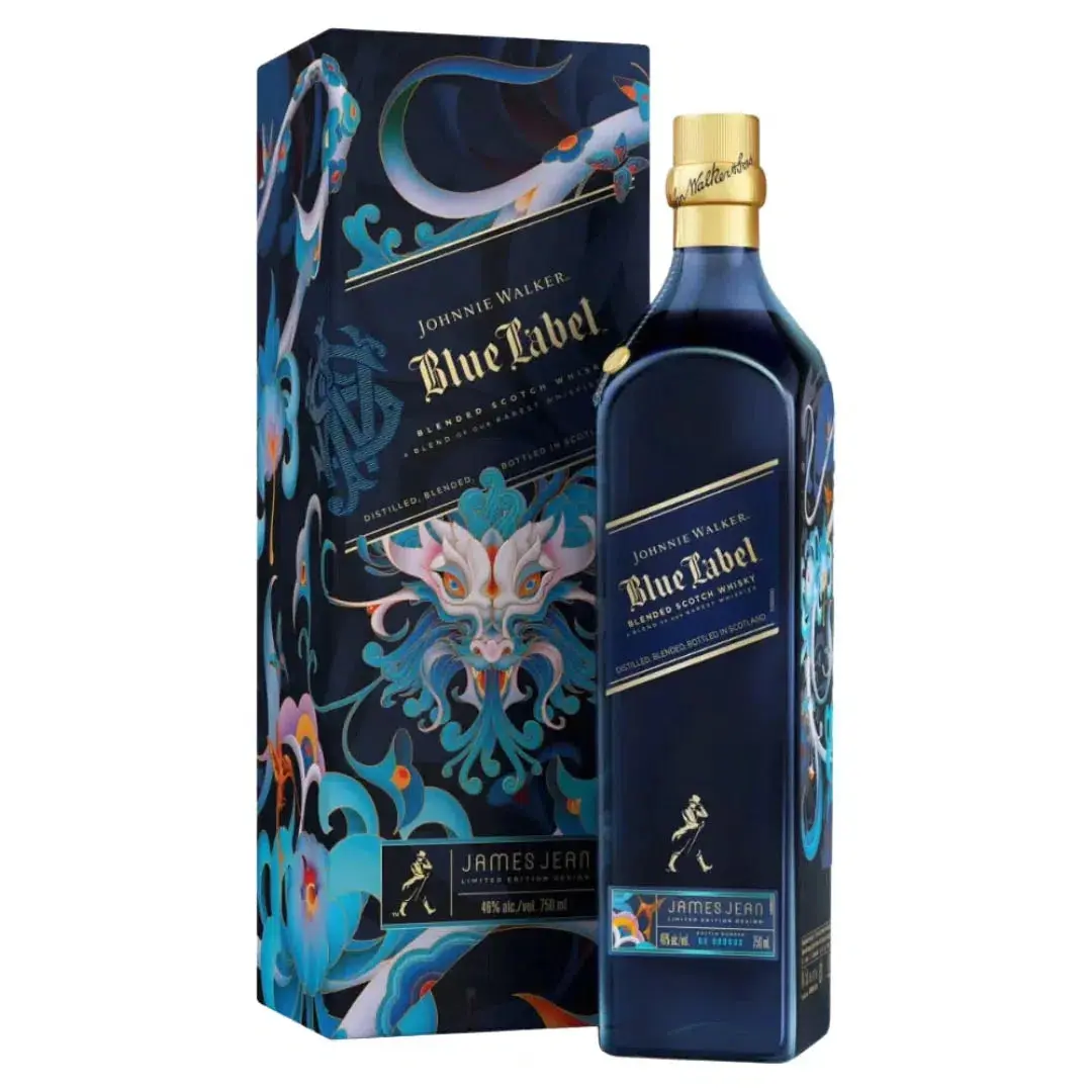 Johnnie Walker Blue Label Year Of The Wood Dragon X James Jean 750ml - Alcohol