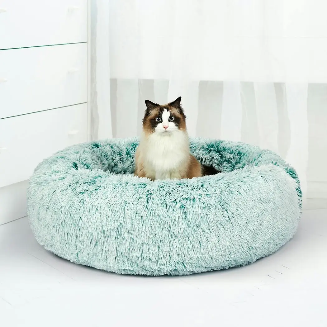 Pawz Replaceable Cover For Dog Calming Bed Round Calming Nest Cave AU Teal XL - Pets
