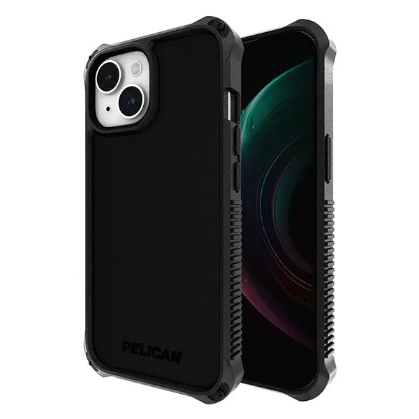 Pelican Guardian MagSafe Case (Suits iPhone 15) - Black