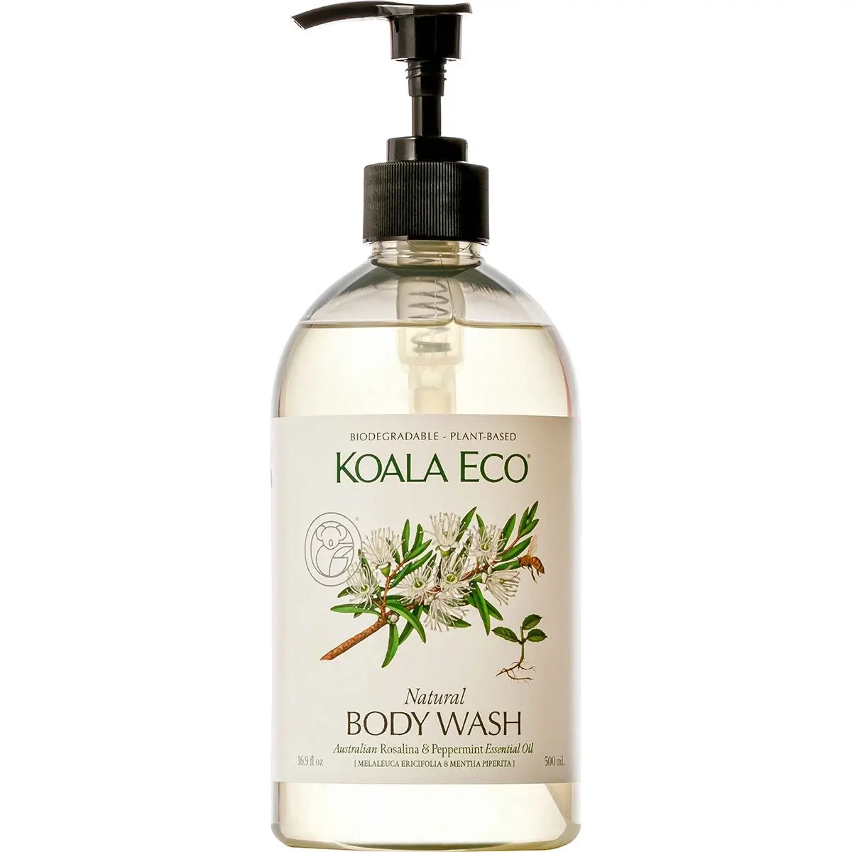 Koala Eco Body Wash Rosalina & Peppermint 500ml - Home & Garden