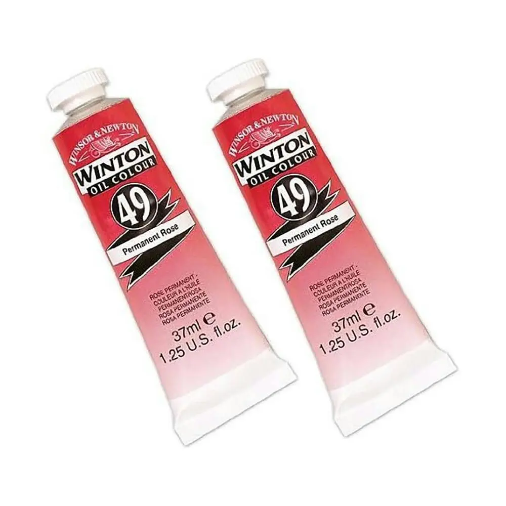 2x Winsor & Newton 200ml Winton Oil Colour Paint Artist/Painting Raw Sienna - Hobbies