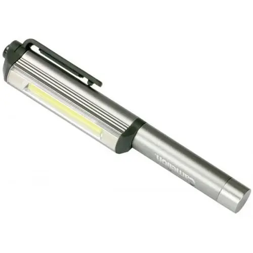Camelion 3W Flashlight COB LED Aluminium Magnetic Pen Light w/ 3x AAA Batteries - Sports & Outdoor