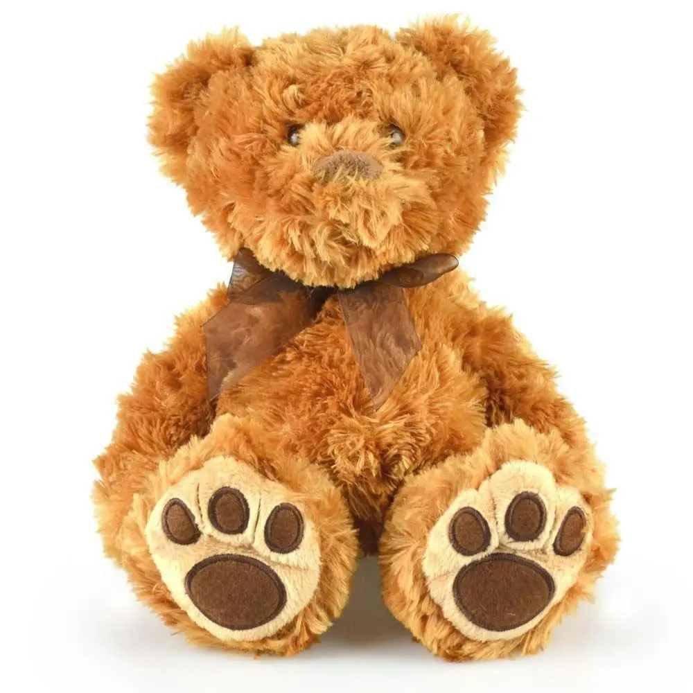 Korimco Marley Bear Kids/Children 48cm Soft Plush/Stuffed Toys 3y+ Brown - Toys & Games