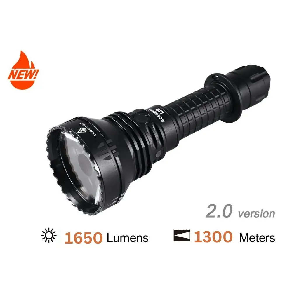 AceBeam L19 2.0 Longest Range Flashlight - Hardware