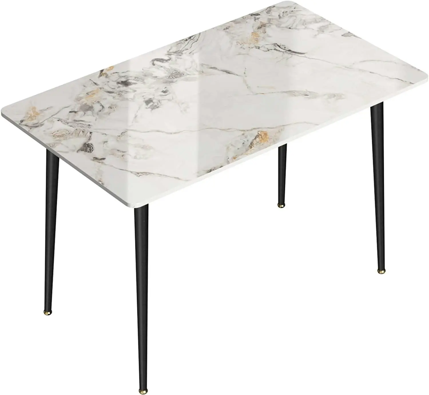 Rectangular Dining table made of Marble (Cold Jadeite) 120cm - Furniture