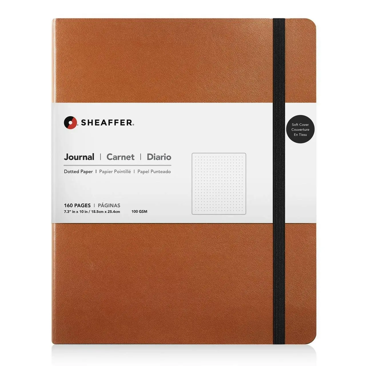 Sheaffer Dotted Journal/Notebook 100GSM Paper Writing Stationery Caramel BRN - Office