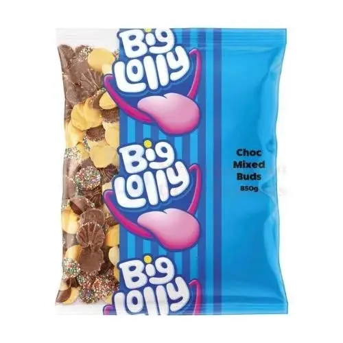 BIG LOLLY MIXED BUDS 850G - Groceries