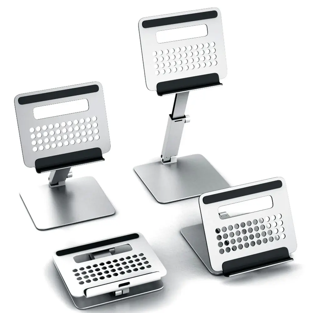 Aluminum Alloy Folding Portable Laptop Tablet Bracket For Home Lifting Cooling - Electronics