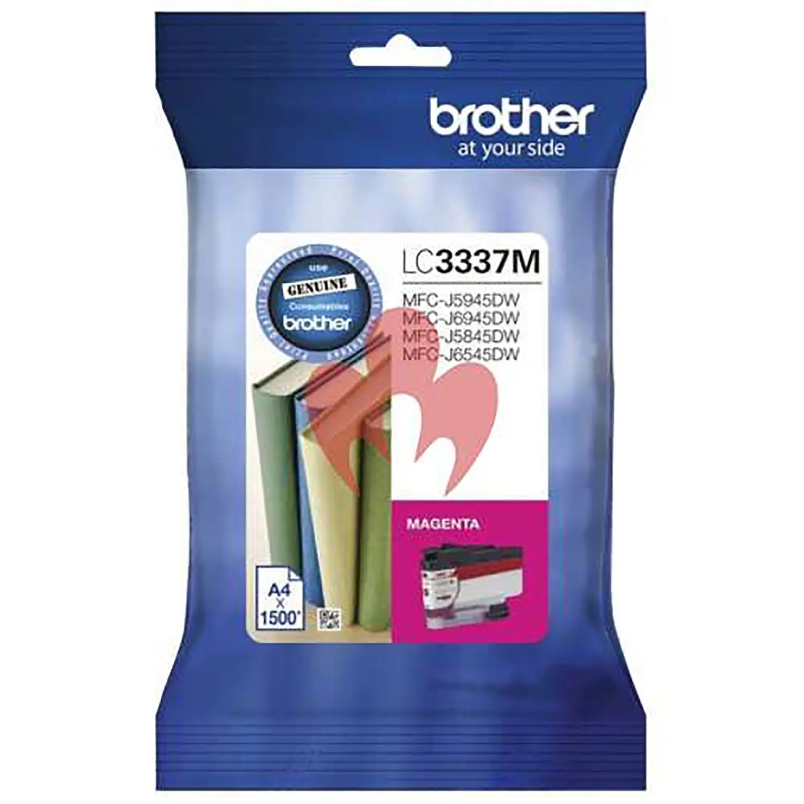 Original Brother LC3337 Magenta Ink Cartridge Toner LC3337M - Electronics