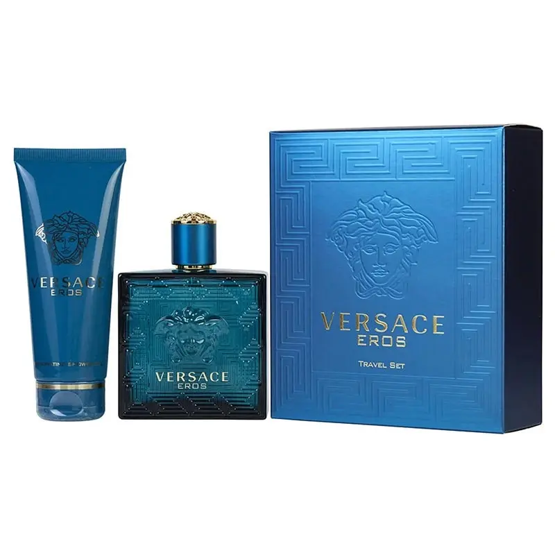 Versace Eros 2 Piece Gift Set (50ml EDT & 100ml Shower Gel) - Up to 65% off Fragrance Frenzy
