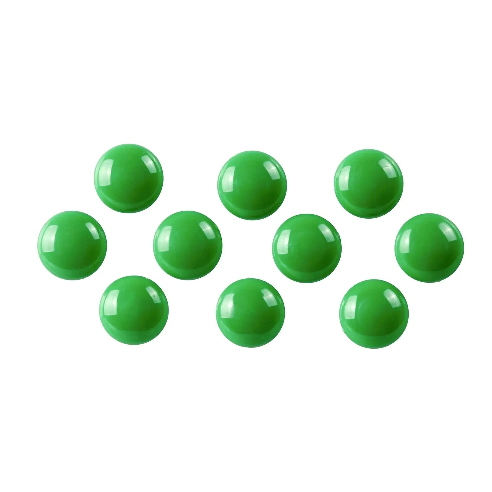 20x Quartet 20mm Magnet Buttons Document/Photo Holder For Magnetic Board Green - Office