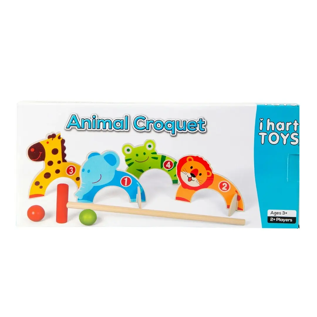 Wooden Animal Croquet - Toys & Games