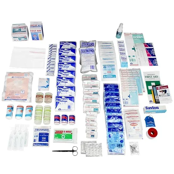 Livingstone First Aid Kit Refill New South Wales Construction & Industrial Complete Set in Polybag Class A Plus - Health