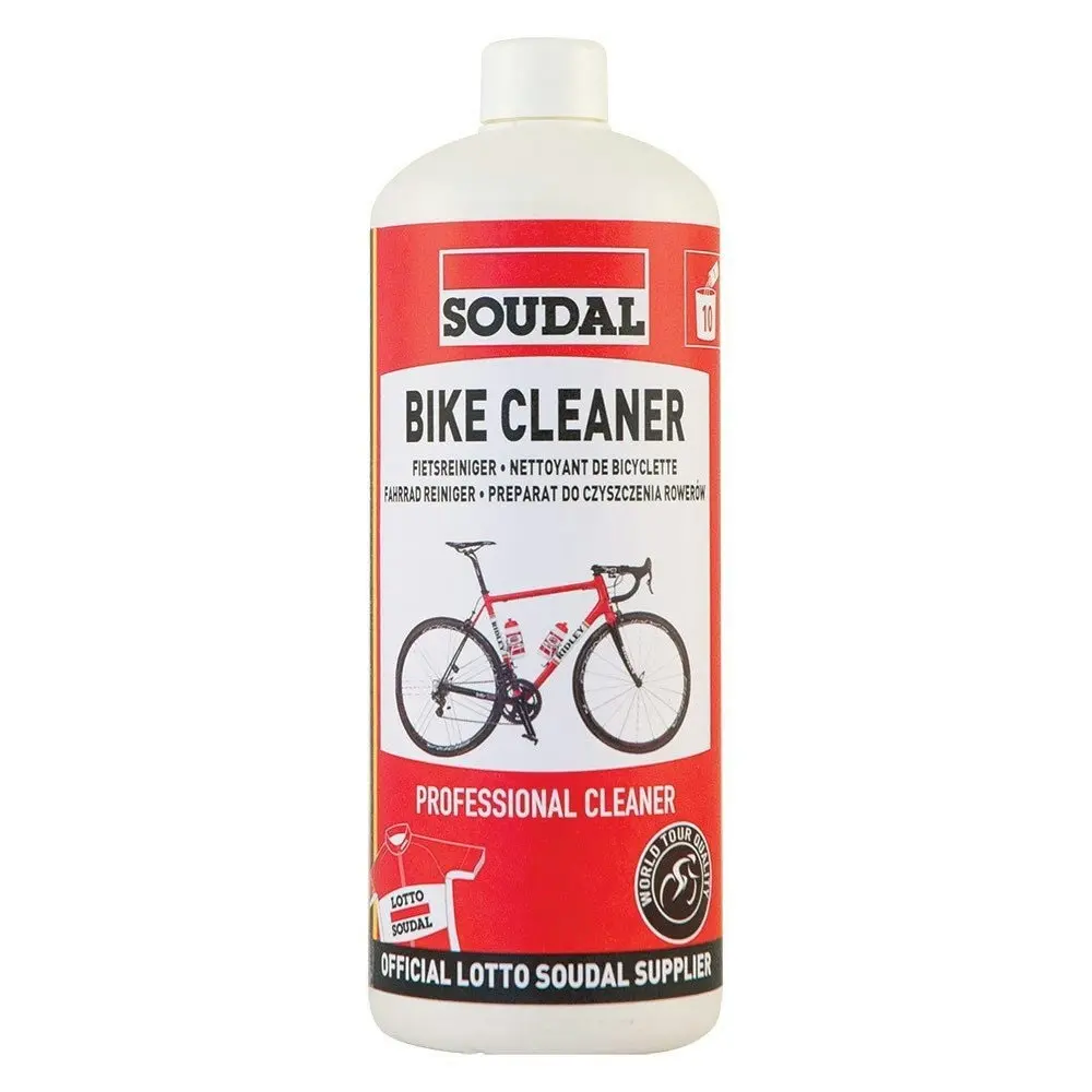 Soudal Bike/Bicycle Cleaner/Cleaning Detergent Mud/Dirt Remover Bottle 1L - Sports & Outdoor