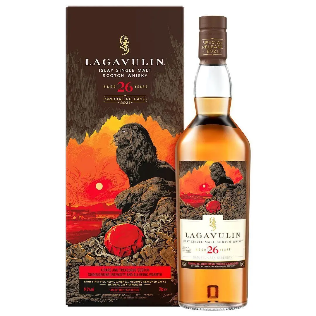 Lagavulin 26 Year Old Special Release 2021 Single Malt Scotch Whisky 700ml - Alcohol