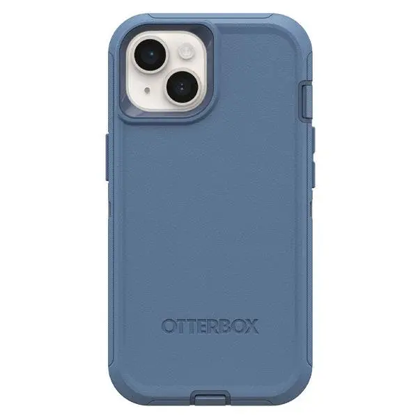 OtterBox Defender Case (Suits iPhone 15 Plus) - Baby Blue Jeans